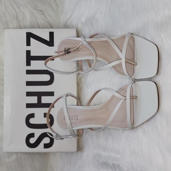 SCHUTZ Shoes - Schutz Women's Aurora Slingback Leather Thong Sandals